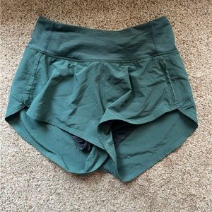Green Outdoor Voices shorts
